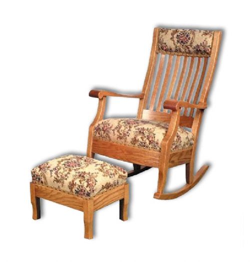 Amish USA Made Handcrafted Grandma's Rocker sold by Online Amish Furniture LLC