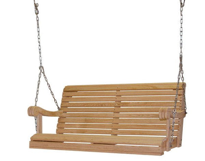 Amish USA Made Handcrafted Cypress Grandpa Swing sold by Online Amish Furniture LLC