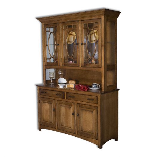 Amish USA Made Handcrafted Hackenburg Hutch sold by Online Amish Furniture LLC