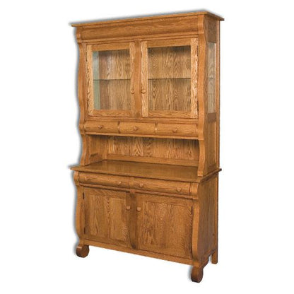 Amish USA Made Handcrafted Hampton Hutch sold by Online Amish Furniture LLC
