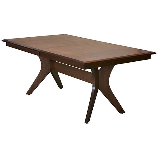 Amish USA Made Handcrafted Harper Trestle Table sold by Online Amish Furniture LLC