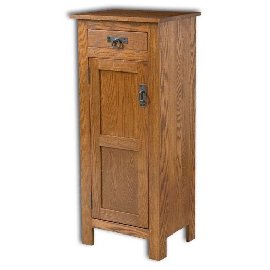 Amish USA Made Handcrafted Mission 1 Door 1 Drawer Pie Safe Cupboard sold by Online Amish Furniture LLC