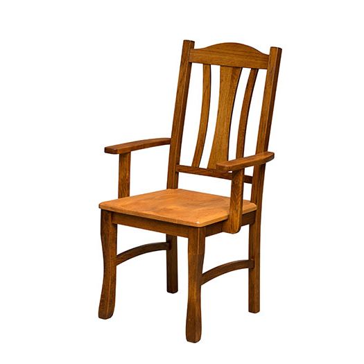Amish USA Made Handcrafted Hearth Side Chair sold by Online Amish Furniture LLC