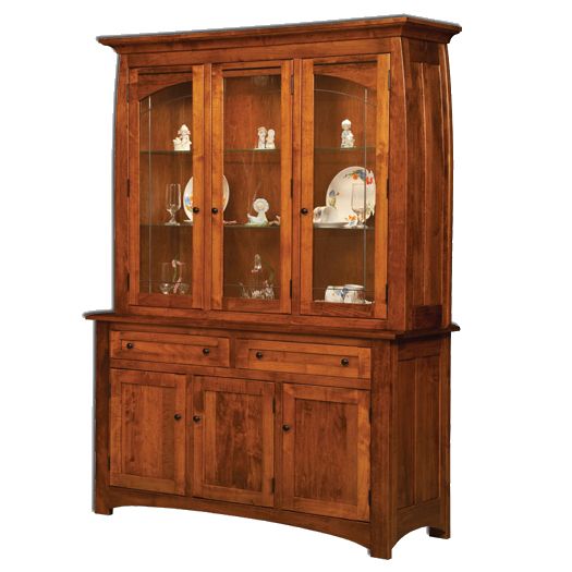 Amish USA Made Handcrafted Henderson Hutch sold by Online Amish Furniture LLC