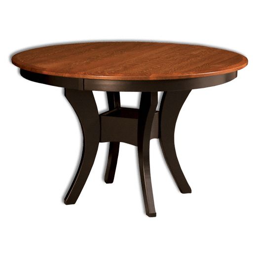 Amish USA Made Handcrafted Imperial Pedestal Table sold by Online Amish Furniture LLC