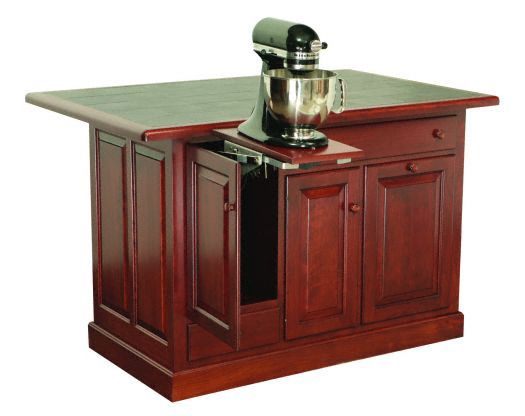 Amish USA Made Handcrafted IS_76 Kitchen Island sold by Online Amish Furniture LLC