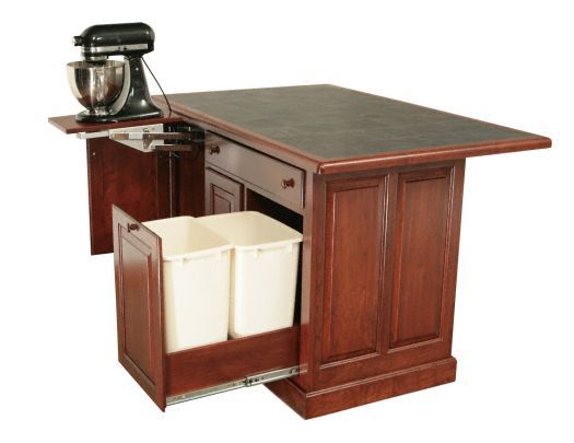 Amish USA Made Handcrafted IS_76 Kitchen Island sold by Online Amish Furniture LLC