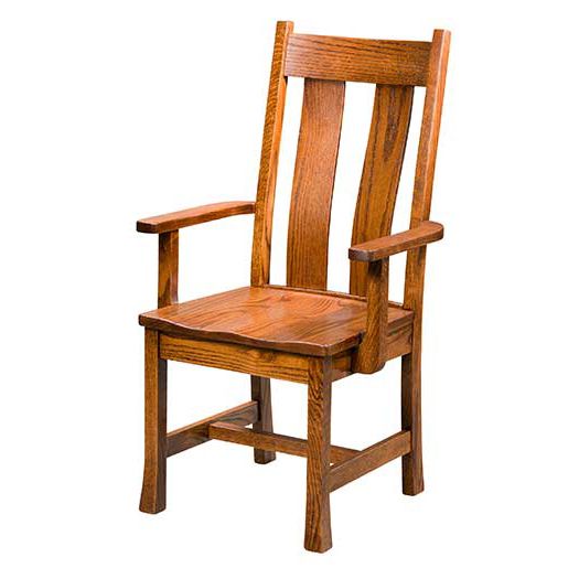 Amish USA Made Handcrafted Jackson Chair sold by Online Amish Furniture LLC