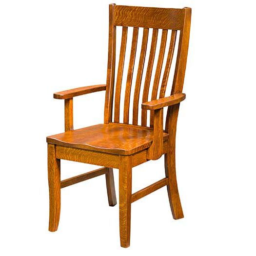 Amish USA Made Handcrafted Jansing Chair sold by Online Amish Furniture LLC