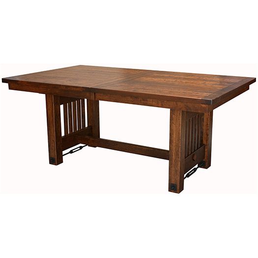 Amish USA Made Handcrafted Jordan Trestle Table sold by Online Amish Furniture LLC