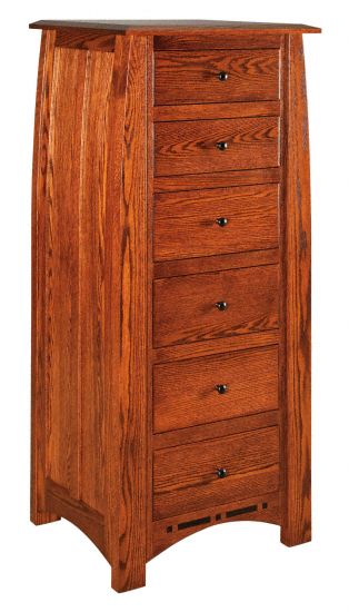Amish USA Made Handcrafted Boulder Creek Lingerie Chest sold by Online Amish Furniture LLC