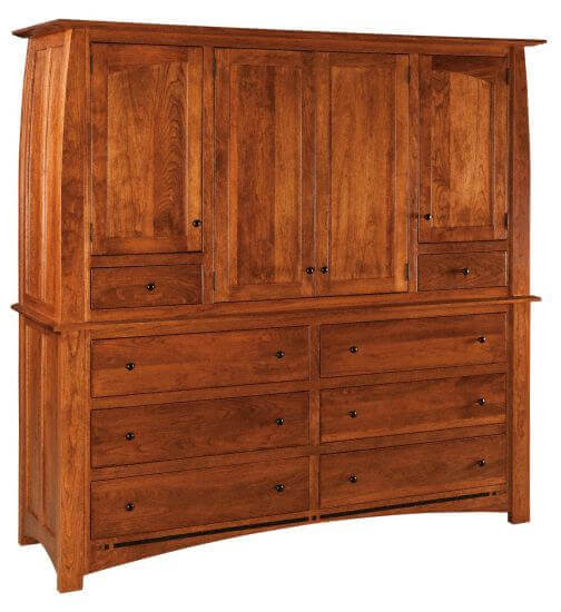 Amish USA Made Handcrafted Boulder Creek Mule Chest sold by Online Amish Furniture LLC