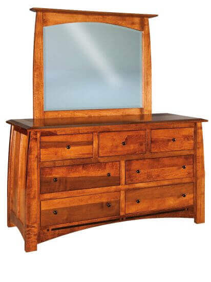 Amish USA Made Handcrafted Boulder Creek 60" Dressers sold by Online Amish Furniture LLC