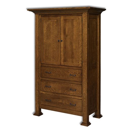 Amish USA Made Handcrafted Empire Armoire sold by Online Amish Furniture LLC
