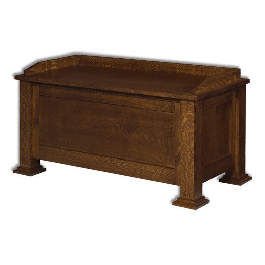 Amish USA Made Handcrafted Empire Blanket Chest sold by Online Amish Furniture LLC