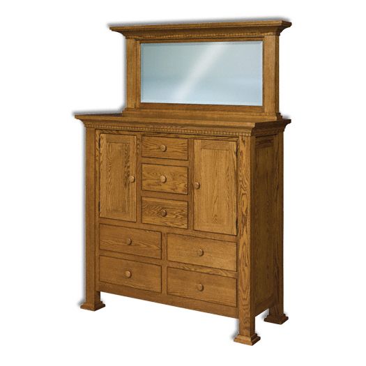 Amish USA Made Handcrafted Empire His and Her Chest sold by Online Amish Furniture LLC
