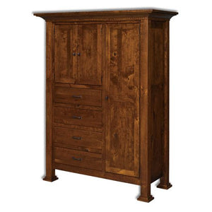 Amish USA Made Handcrafted Empire Chifferobe