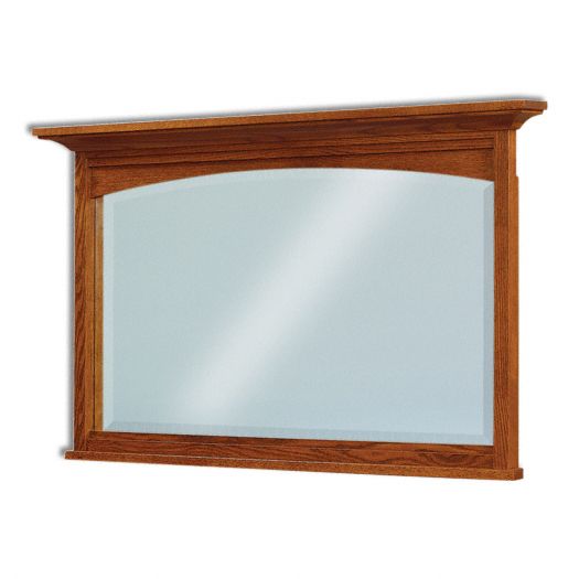Amish USA Made Handcrafted Kascade Straight Mirrors sold by Online Amish Furniture LLC