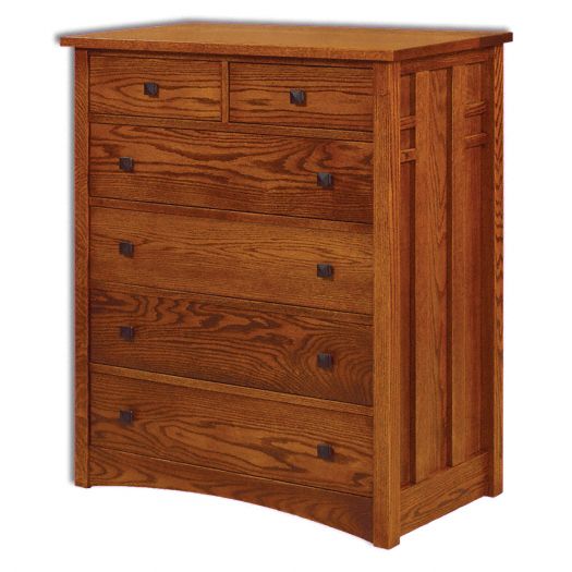 Amish USA Made Handcrafted Kascade Chest of Drawers sold by Online Amish Furniture LLC