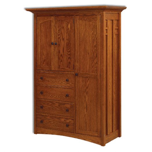 Amish USA Made Handcrafted Kascade Chifferobe sold by Online Amish Furniture LLC