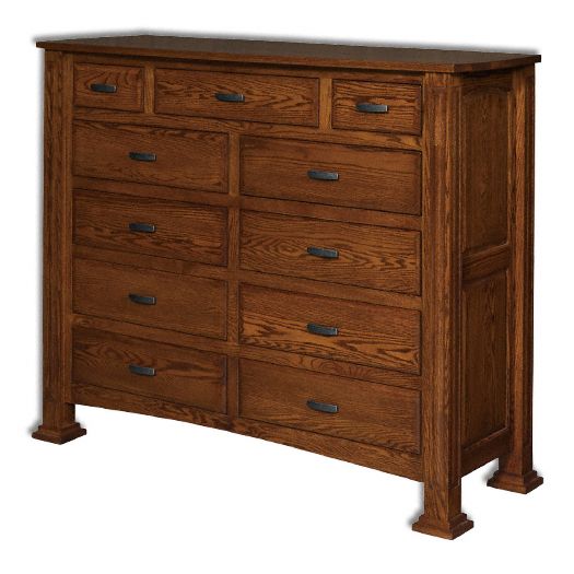 Amish USA Made Handcrafted Lexington 11-Drawer Double Chest sold by Online Amish Furniture LLC