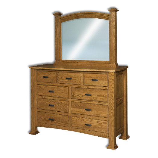 Amish USA Made Handcrafted Lexington Mule Dresser sold by Online Amish Furniture LLC