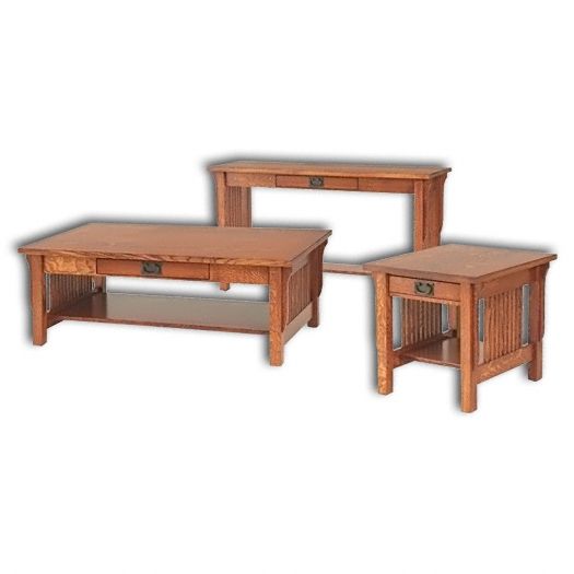 Amish USA Made Handcrafted Landmark Occasional Tables sold by Online Amish Furniture LLC