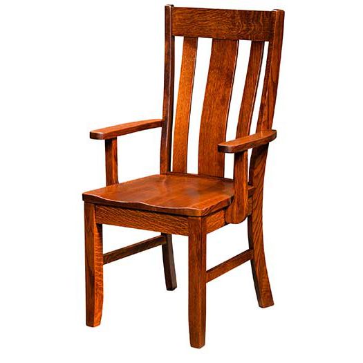 Amish USA Made Handcrafted Larson Chair sold by Online Amish Furniture LLC
