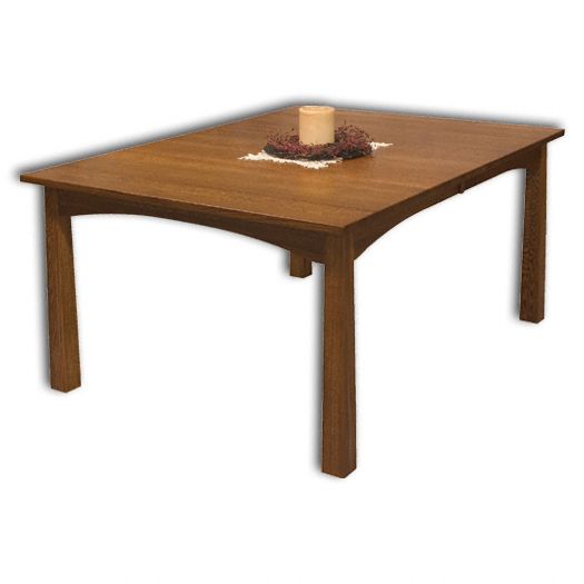 Amish USA Made Handcrafted Modesto Leg Table sold by Online Amish Furniture LLC