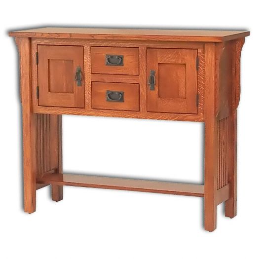 Amish USA Made Handcrafted Landmark 2-Door 2-Drawer Sideboard sold by Online Amish Furniture LLC