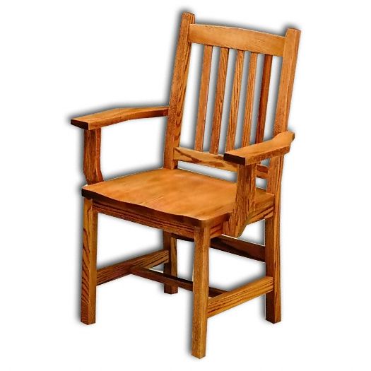 Amish USA Made Handcrafted Logan Chair sold by Online Amish Furniture LLC