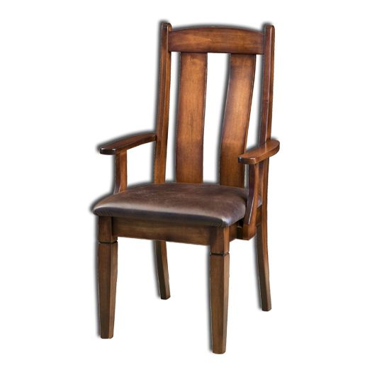 Amish USA Made Handcrafted Mansfield Chair sold by Online Amish Furniture LLC