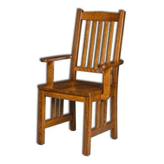 Amish USA Made Handcrafted Marbarry Chair sold by Online Amish Furniture LLC
