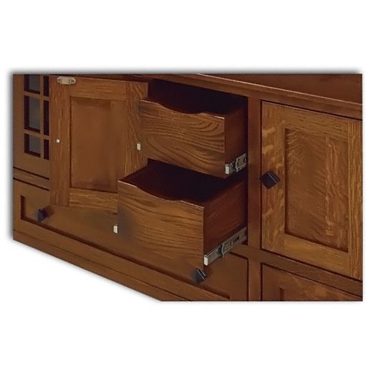 Amish USA Made Handcrafted McCoy 72 TV Cabinet sold by Online Amish Furniture LLC