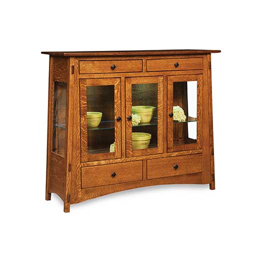 Amish USA Made Handcrafted McCoy High Buffet sold by Online Amish Furniture LLC