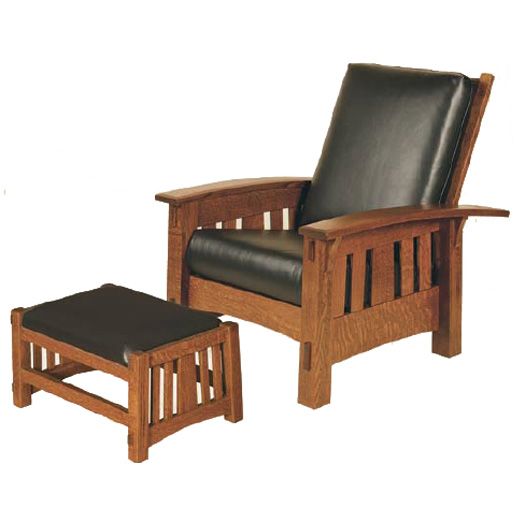 Amish USA Made Handcrafted McCoy Morris Chair sold by Online Amish Furniture LLC