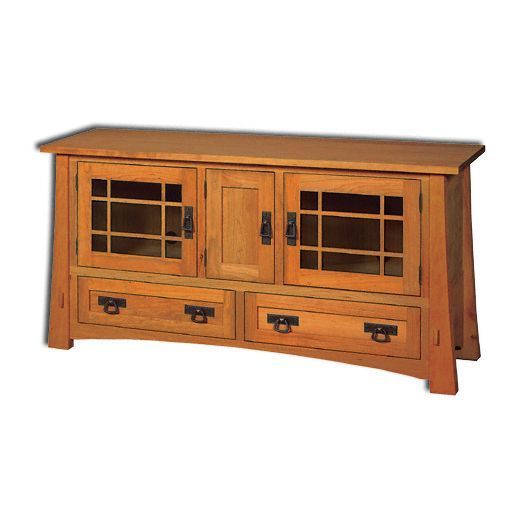 Amish USA Made Handcrafted Modesto TV Cabinets sold by Online Amish Furniture LLC
