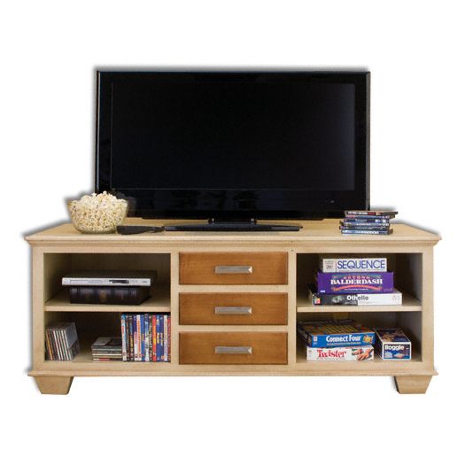 Amish USA Made Handcrafted Melbourne Plasma LCD Stand sold by Online Amish Furniture LLC