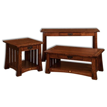 Amish USA Made Handcrafted Mesa Occasional Tables sold by Online Amish Furniture LLC