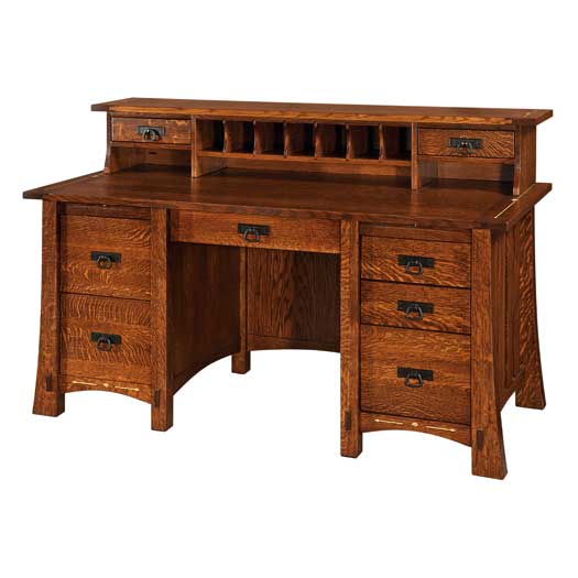 Amish USA Made Handcrafted Morgan Desk sold by Online Amish Furniture LLC