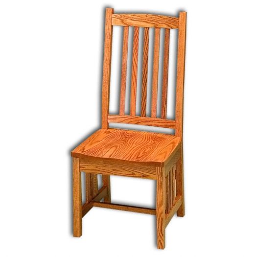 Amish USA Made Handcrafted Mission Chair sold by Online Amish Furniture LLC
