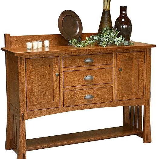 Amish USA Made Handcrafted Modesto Sideboard sold by Online Amish Furniture LLC