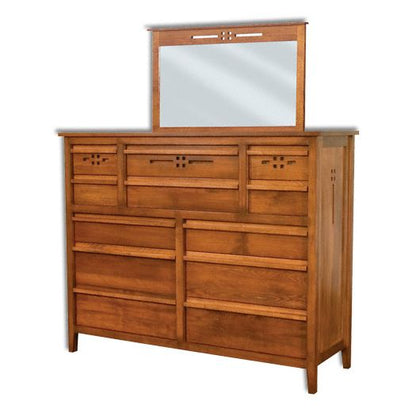 Amish USA Made Handcrafted West Village Dresser 12 Drawer sold by Online Amish Furniture LLC