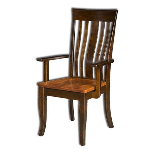 Amish USA Made Handcrafted Newbury Chair sold by Online Amish Furniture LLC