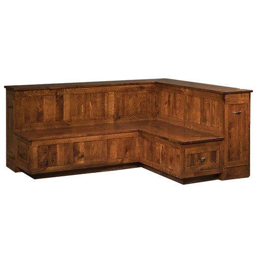 Amish USA Made Handcrafted Newport Nook Set sold by Online Amish Furniture LLC