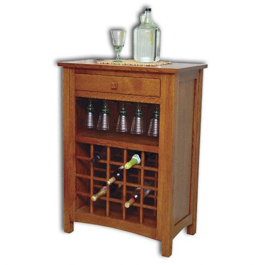 Amish USA Made Handcrafted Noble Wine Rack sold by Online Amish Furniture LLC