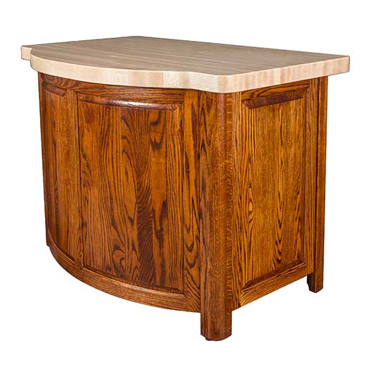 Amish USA Made Handcrafted Palisade Kitchen Island sold by Online Amish Furniture LLC