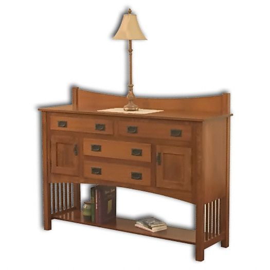 Amish USA Made Handcrafted Perlon Sideboard sold by Online Amish Furniture LLC