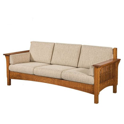 Amish USA Made Handcrafted Pioneer Sofa sold by Online Amish Furniture LLC