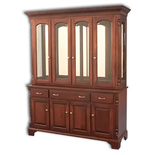 Amish USA Made Handcrafted Princeton Hutch sold by Online Amish Furniture LLC